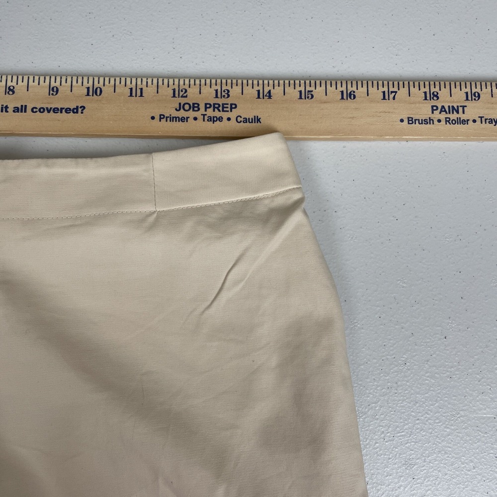 Lafayette 148 Pants Women's Size 4 Ivory Cotton‎ Stretch Office Comfort Career - Picture 6 of 12
